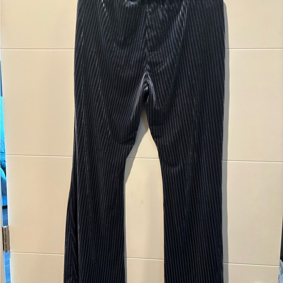 SHEIN Blue Corduroy Pants with Classic Style - Picture 1 of 2